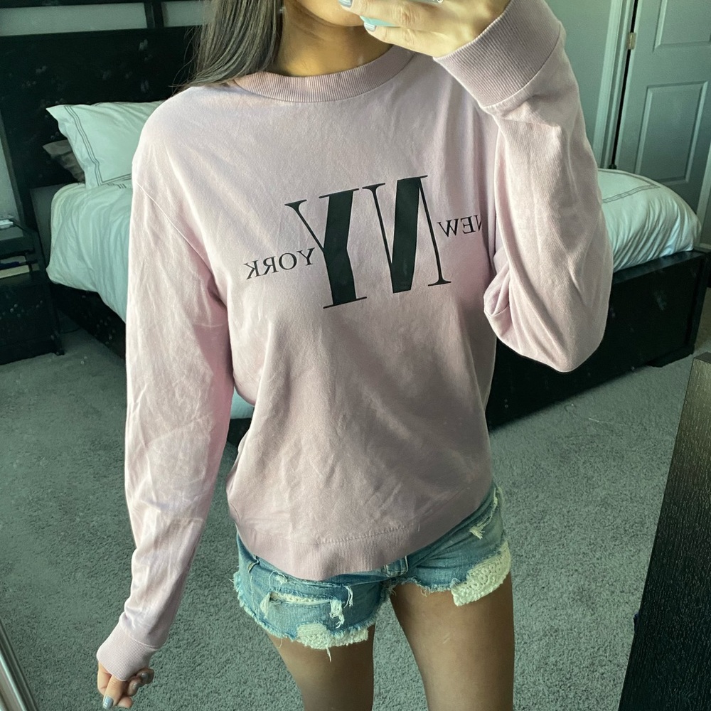 New York Casual Crew Neck Sweatshirt